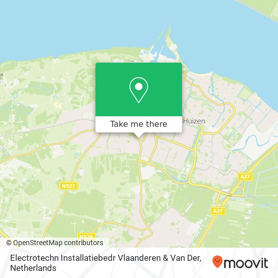 Electrotechn Installatiebedr Vlaanderen & Van Der Karte