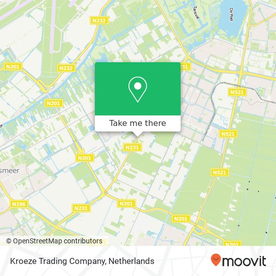 Kroeze Trading Company map