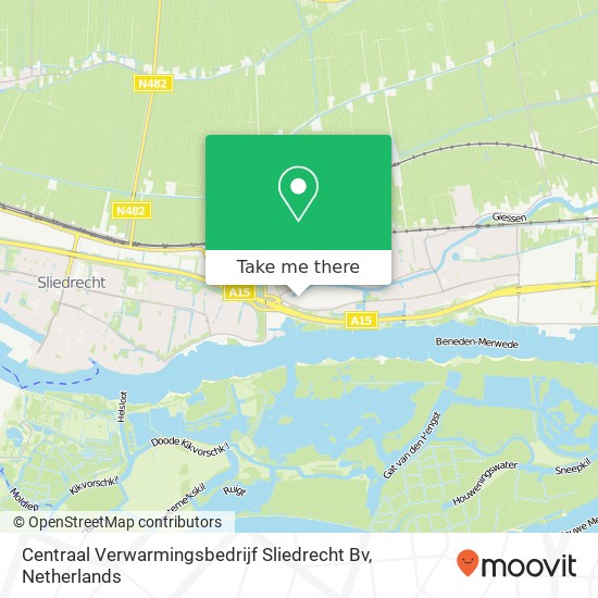 Centraal Verwarmingsbedrijf Sliedrecht Bv map