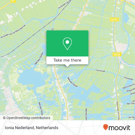 Ionia Nederland Karte
