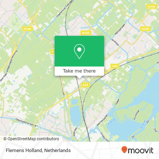 Flemens Holland Karte