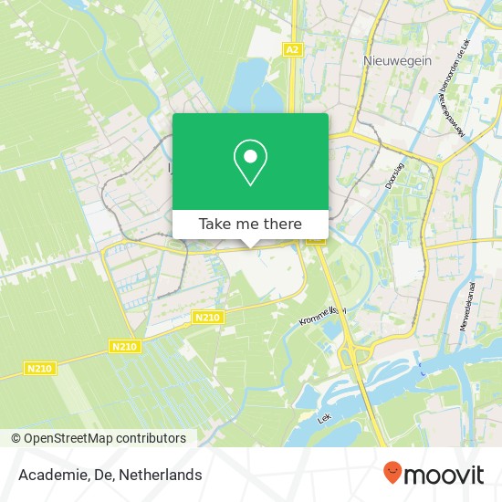 Academie, De map