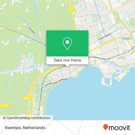 Beentjes map