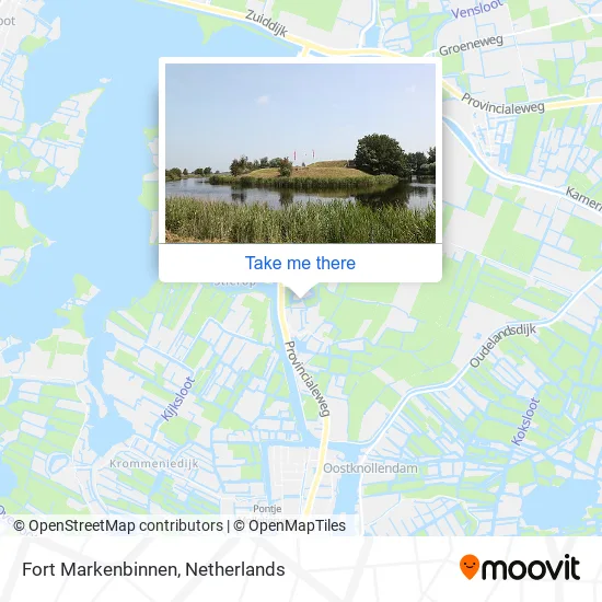 Fort Markenbinnen map