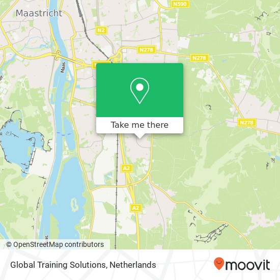 Global Training Solutions map