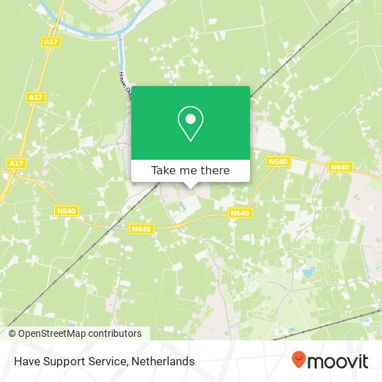 Have Support Service map