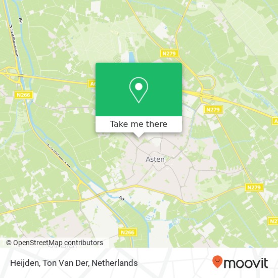 Heijden, Ton Van Der map