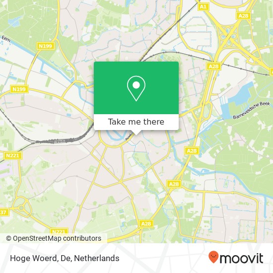 Hoge Woerd, De map