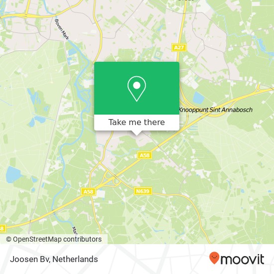 Joosen Bv map