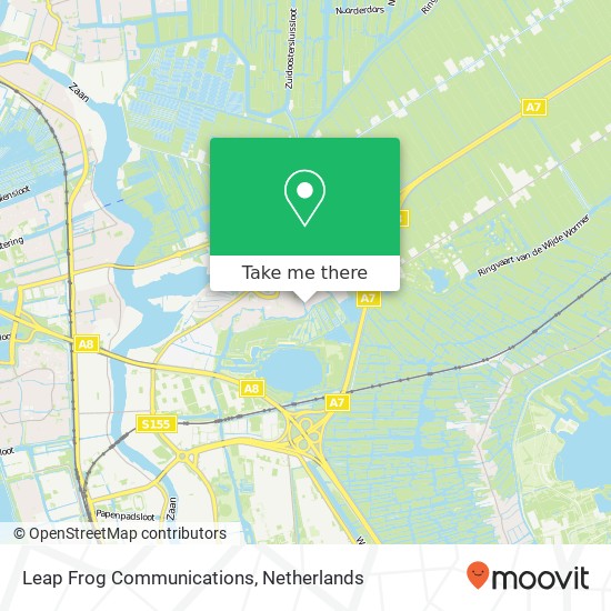 Leap Frog Communications map