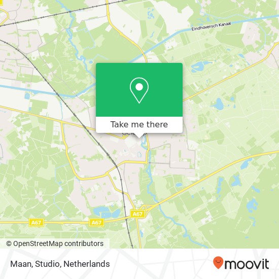 Maan, Studio map