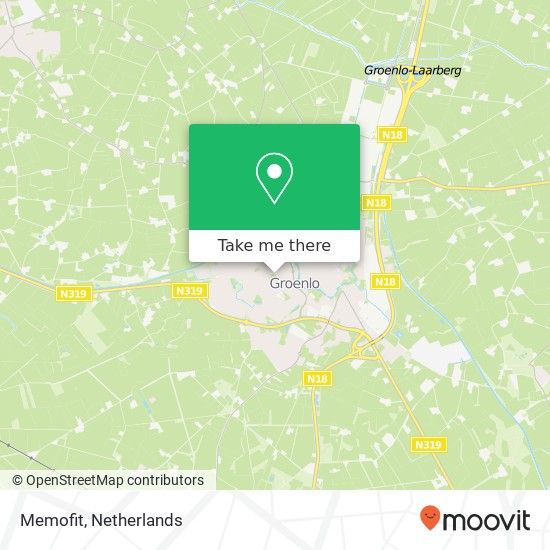 Memofit map