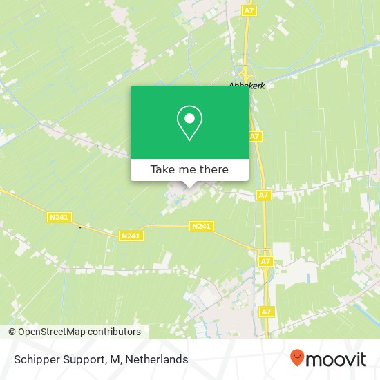 Schipper Support, M map