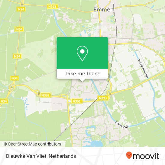 Dieuwke Van Vliet map