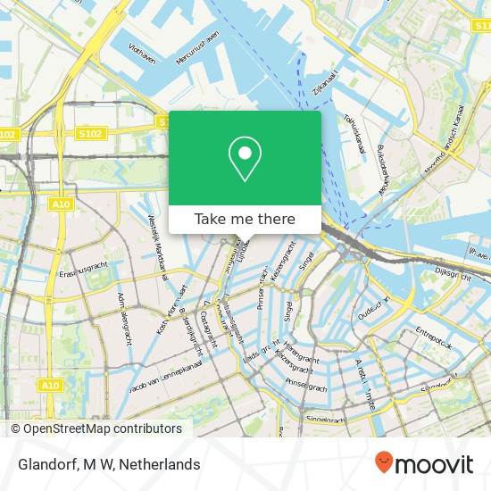 Glandorf, M W map