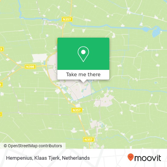Hempenius, Klaas Tjerk map