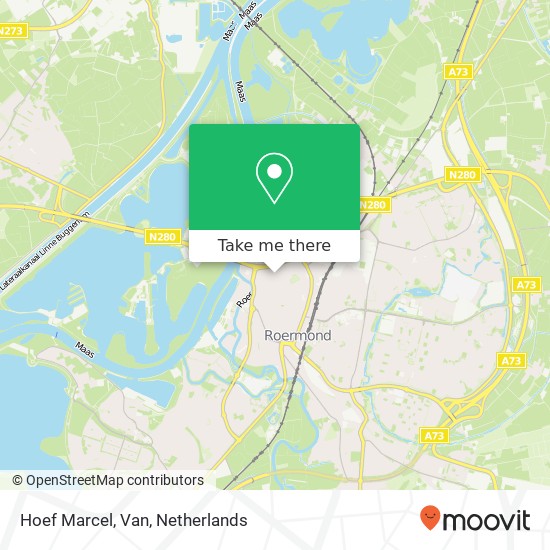 Hoef Marcel, Van map