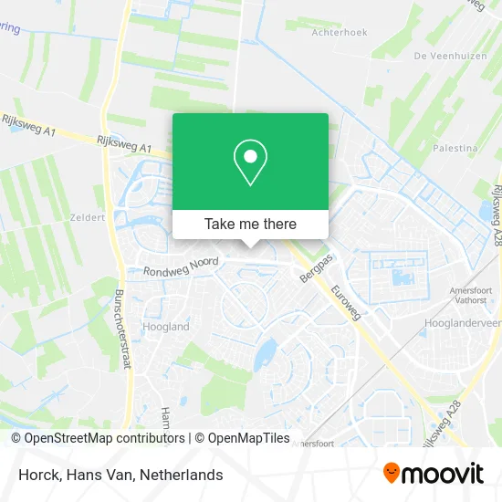 Horck, Hans Van map