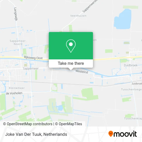 Joke Van Der Tuuk map