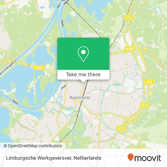 Limburgsche Werkgeversver map