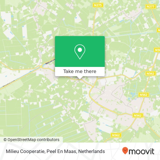 Milieu Cooperatie, Peel En Maas map