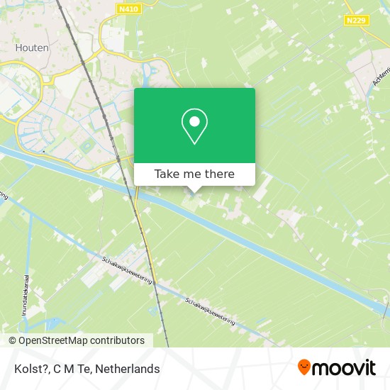 Kolst?, C M Te map