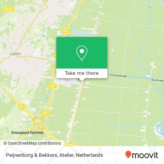 Peijnenborg & Bekkers, Atelier map