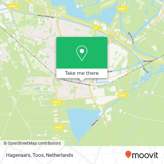 Hagenaars, Toos map