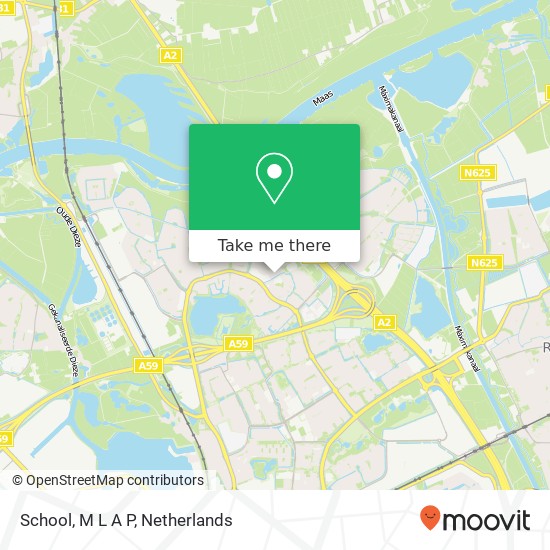 School, M L A P map