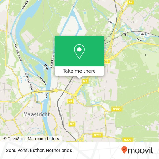 Schuivens, Esther map