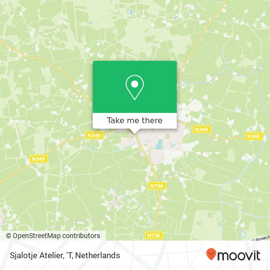 Sjalotje Atelier, 'T map