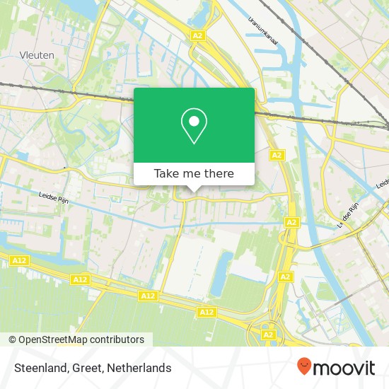 Steenland, Greet map