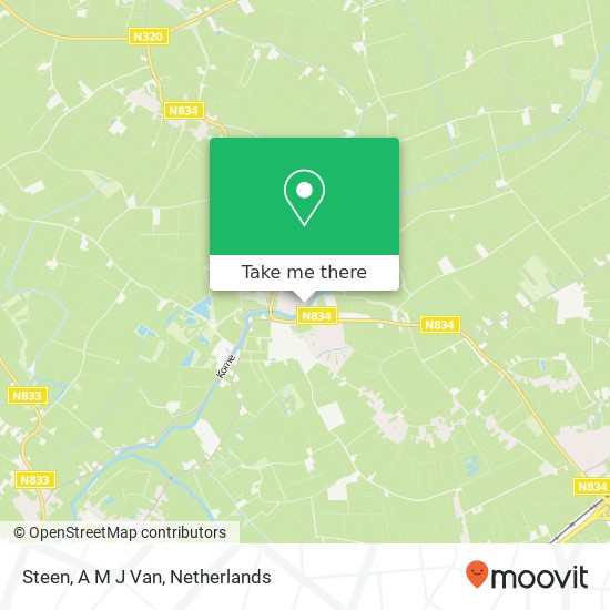 Steen, A M J Van map