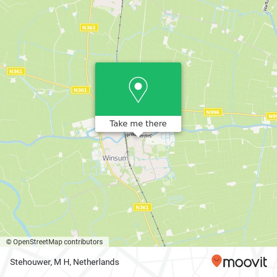 Stehouwer, M H map