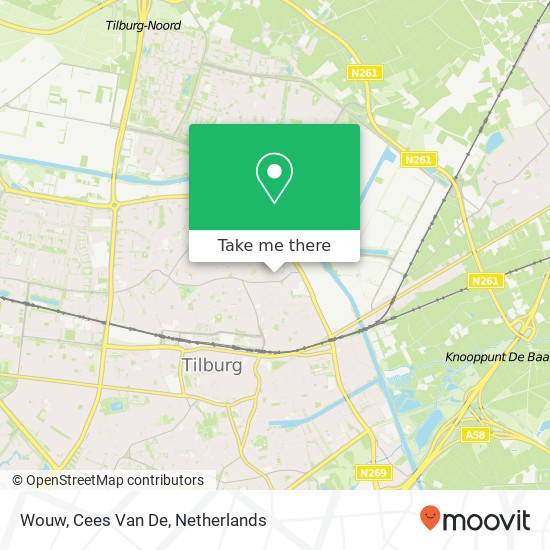 Wouw, Cees Van De map