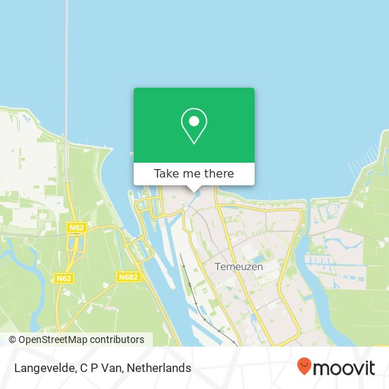 Langevelde, C P Van map