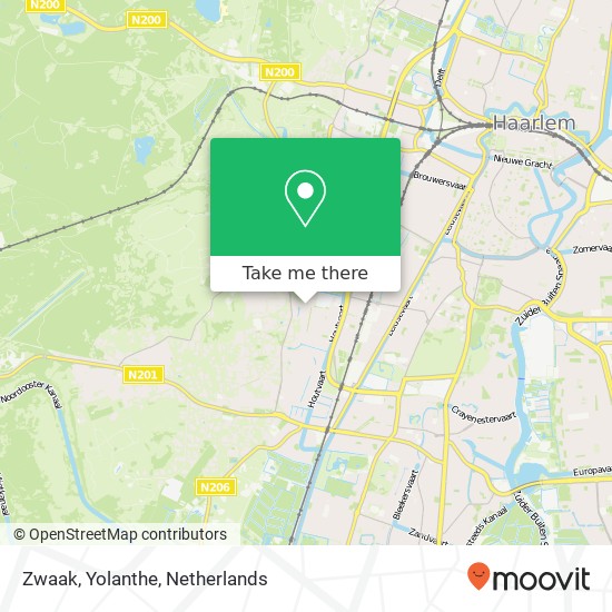 Zwaak, Yolanthe map