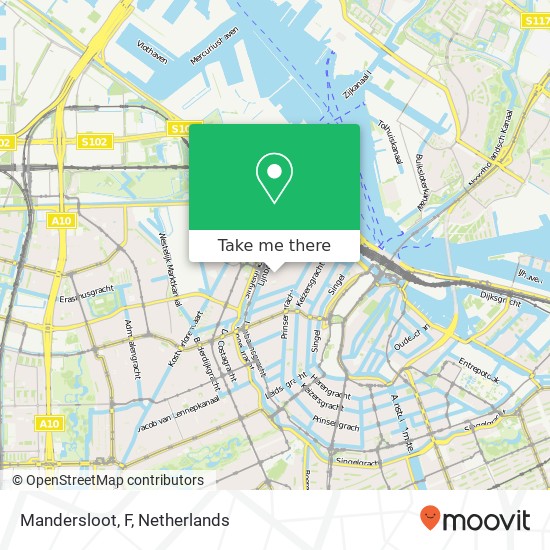 Mandersloot, F map