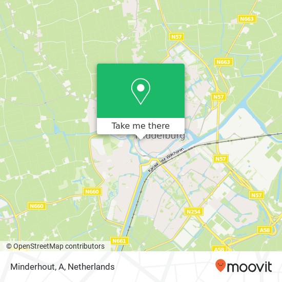 Minderhout, A Karte