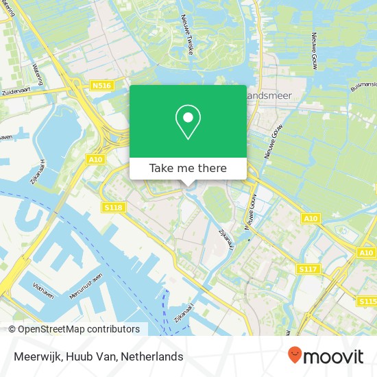 Meerwijk, Huub Van map