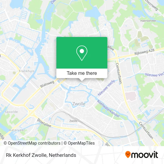 Rk Kerkhof Zwolle map