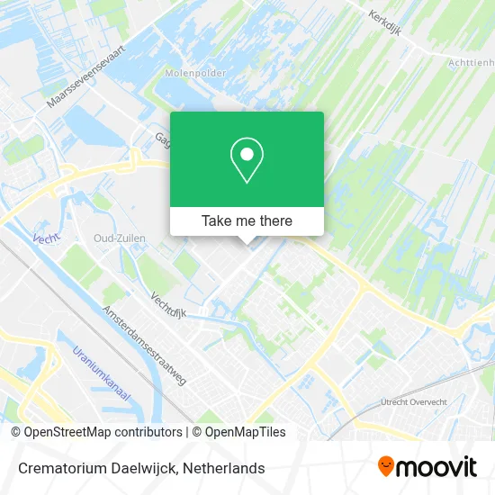 Crematorium Daelwijck map