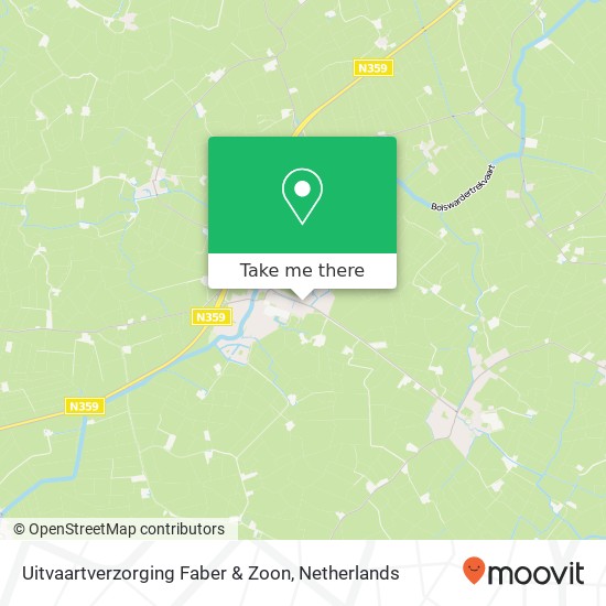 Uitvaartverzorging Faber & Zoon map