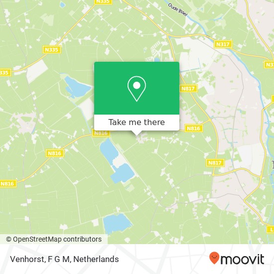 Venhorst, F G M Karte