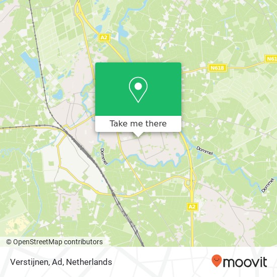 Verstijnen, Ad map