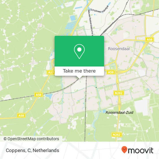 Coppens, C map