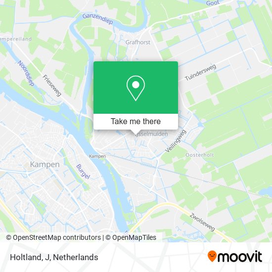 Holtland, J map