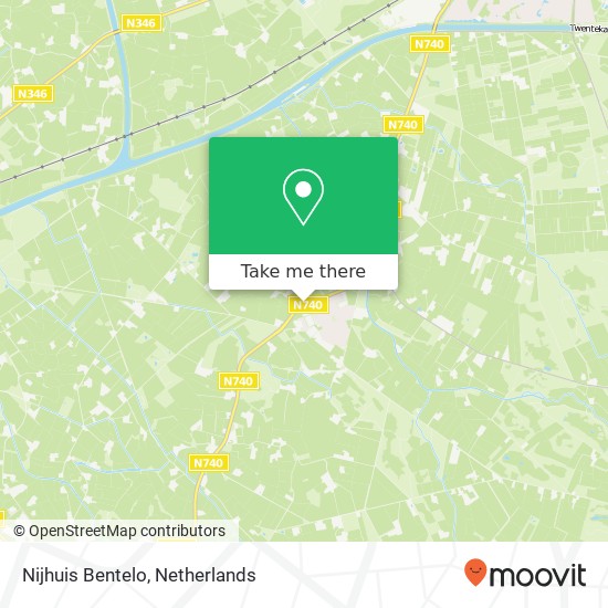 Nijhuis Bentelo map