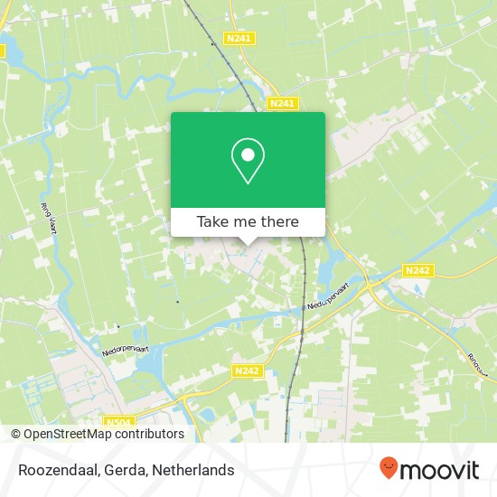 Roozendaal, Gerda map