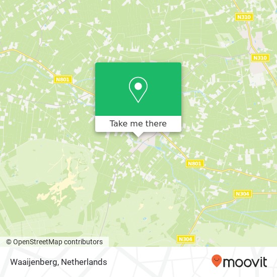 Waaijenberg map